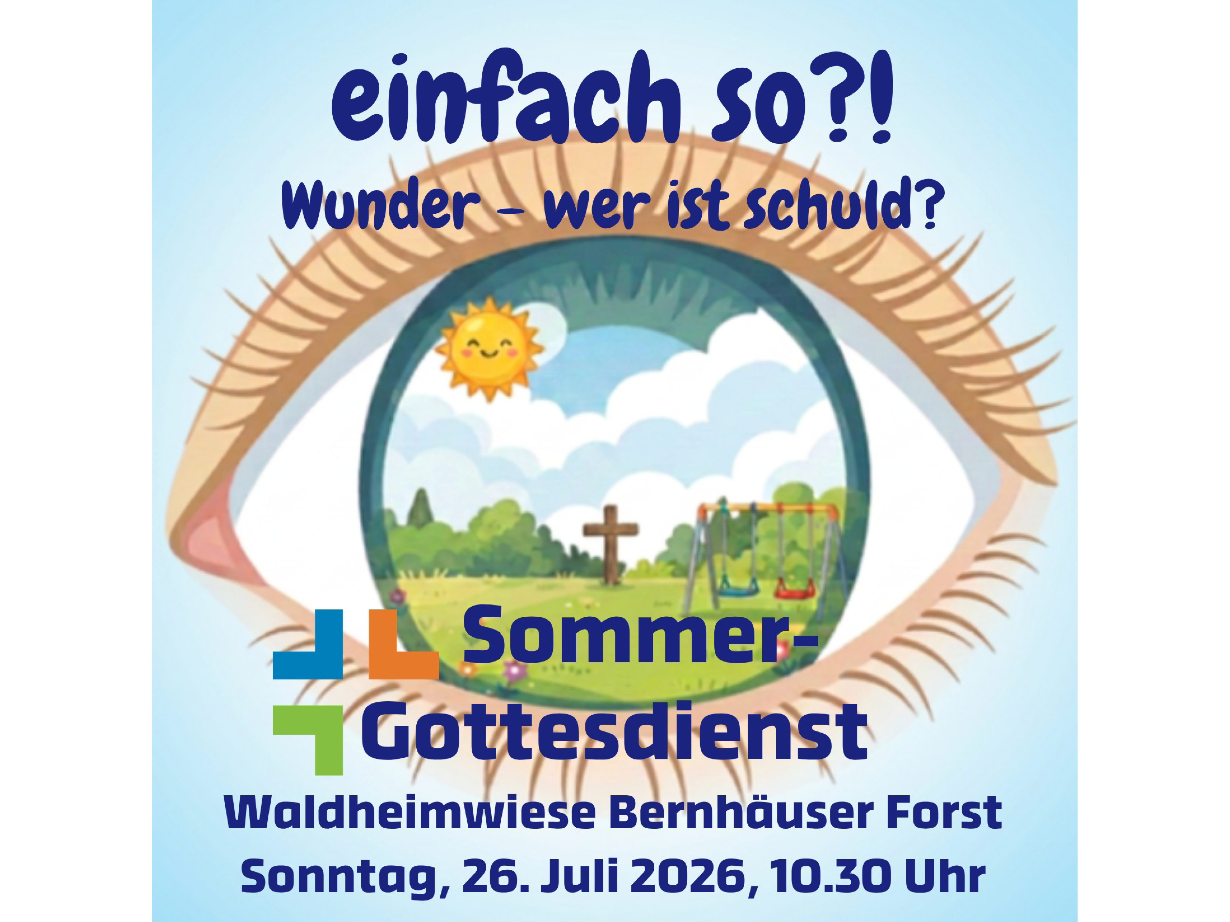 Sommergottesdienst Waldheimwiese 26.07.2026